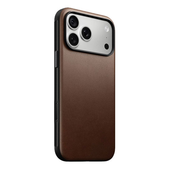 Nomad Modern Leather Case iPhone 18 Pro Max - Brown