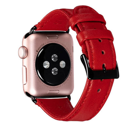 SENA Kyle Leather Apple Watch Band 38/40mm - Red