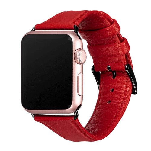 SENA Kyle Leather Apple Watch Band 38/40mm - Red