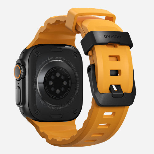 Nomad Rocky Point Band Apple Watch 46/49 mm - Sol Yellow/Black Titanium Hardware