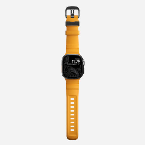 Nomad Rocky Point Band Apple Watch 46/49 mm - Sol Yellow/Black Titanium Hardware