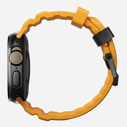 Nomad Rocky Point Band Apple Watch 46/49 mm - Sol Yellow/Black Titanium Hardware