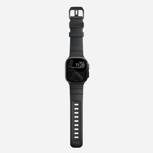 Nomad Rocky Point Band Apple Watch 46/49 mm - Storm Grey/Black Titanium Hardware