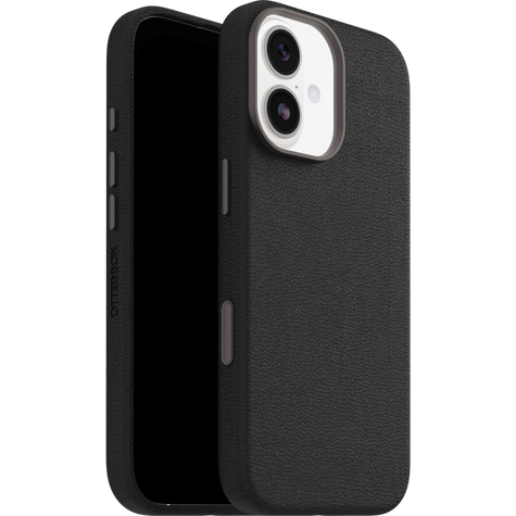 OtterBox Symmetry Cactus Leather MagSafe with Camera Control Case iPhone 17 - Black