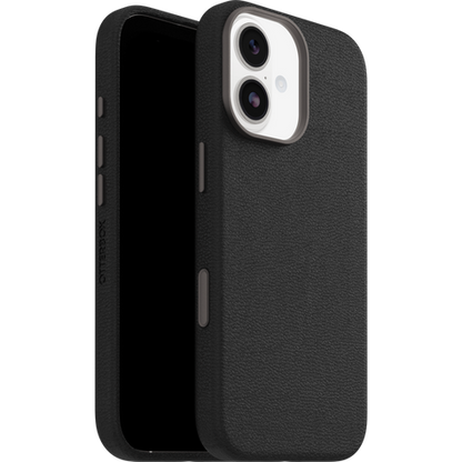 OtterBox Symmetry Cactus Leather MagSafe with Camera Control Case iPhone 17 - Black