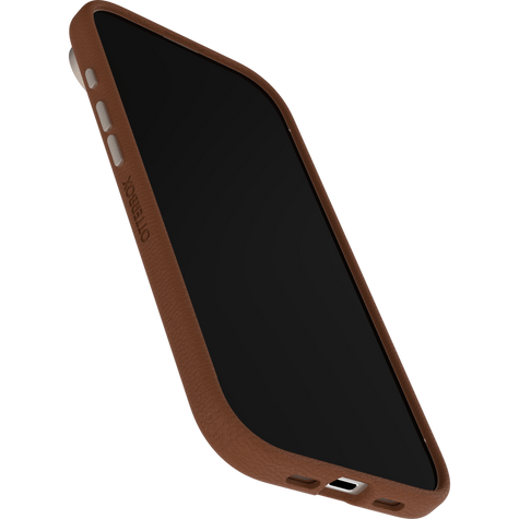 OtterBox Symmetry Cactus Leather MagSafe with Camera Control Case iPhone 17 Air - Desert Saddle Brown
