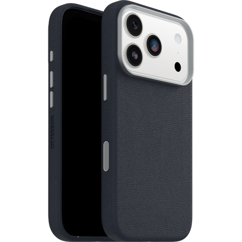 OtterBox Symmetry Cactus Leather MagSafe with Camera Control Case iPhone 17 Pro - Deep Blue