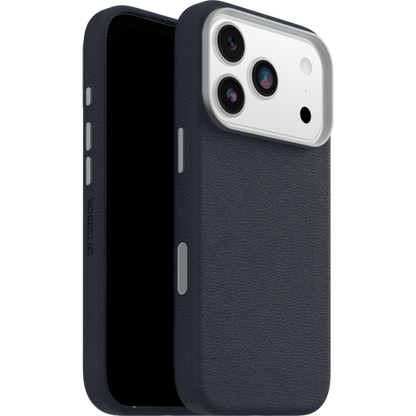 OtterBox Symmetry Cactus Leather MagSafe with Camera Control Case iPhone 17 Pro - Deep Blue