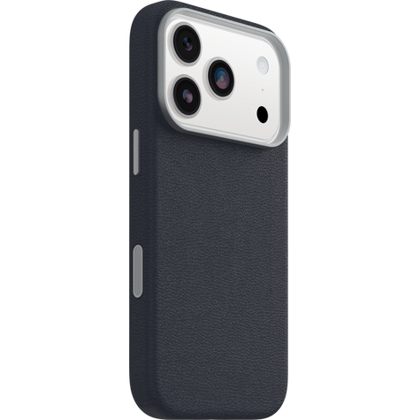 OtterBox Symmetry Cactus Leather MagSafe with Camera Control Case iPhone 17 Pro - Deep Blue