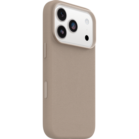 OtterBox Symmetry Cactus Leather MagSafe with Camera Control Case iPhone 17 Pro - Cottonwood Glen Stone