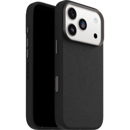 OtterBox Symmetry Cactus Leather MagSafe with Camera Control Case iPhone 17 Pro - Black