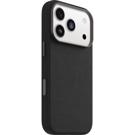 OtterBox Symmetry Cactus Leather MagSafe with Camera Control Case iPhone 17 Pro - Black