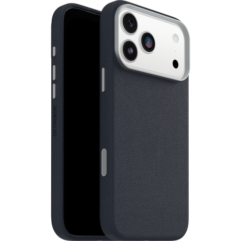 OtterBox Symmetry Cactus Leather MagSafe with Camera Control Case iPhone 17 Pro Max - Deep Blue
