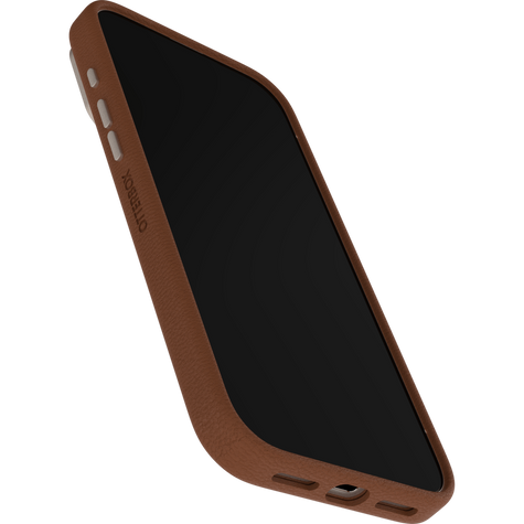 OtterBox Symmetry Cactus Leather MagSafe with Camera Control Case iPhone 17 Pro Max - Desert Saddle Brown