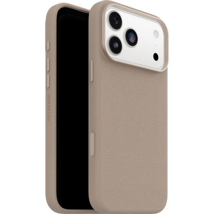 OtterBox Symmetry Cactus Leather MagSafe with Camera Control Case iPhone 17 Pro Max - Cottonwood Glen Stone
