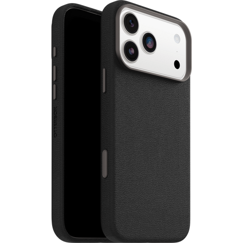 OtterBox Symmetry Cactus Leather MagSafe with Camera Control Case iPhone 17 Pro Max - Black