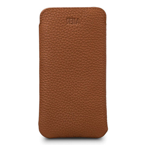 SENA Ultraslim Classic Leather Sleeve Pouch iPhone Xs Max/11 Pro Max - Tan