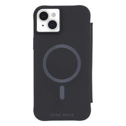 Case-Mate Wallet Folio MagSafe Case iPhone 15 Plus - Black